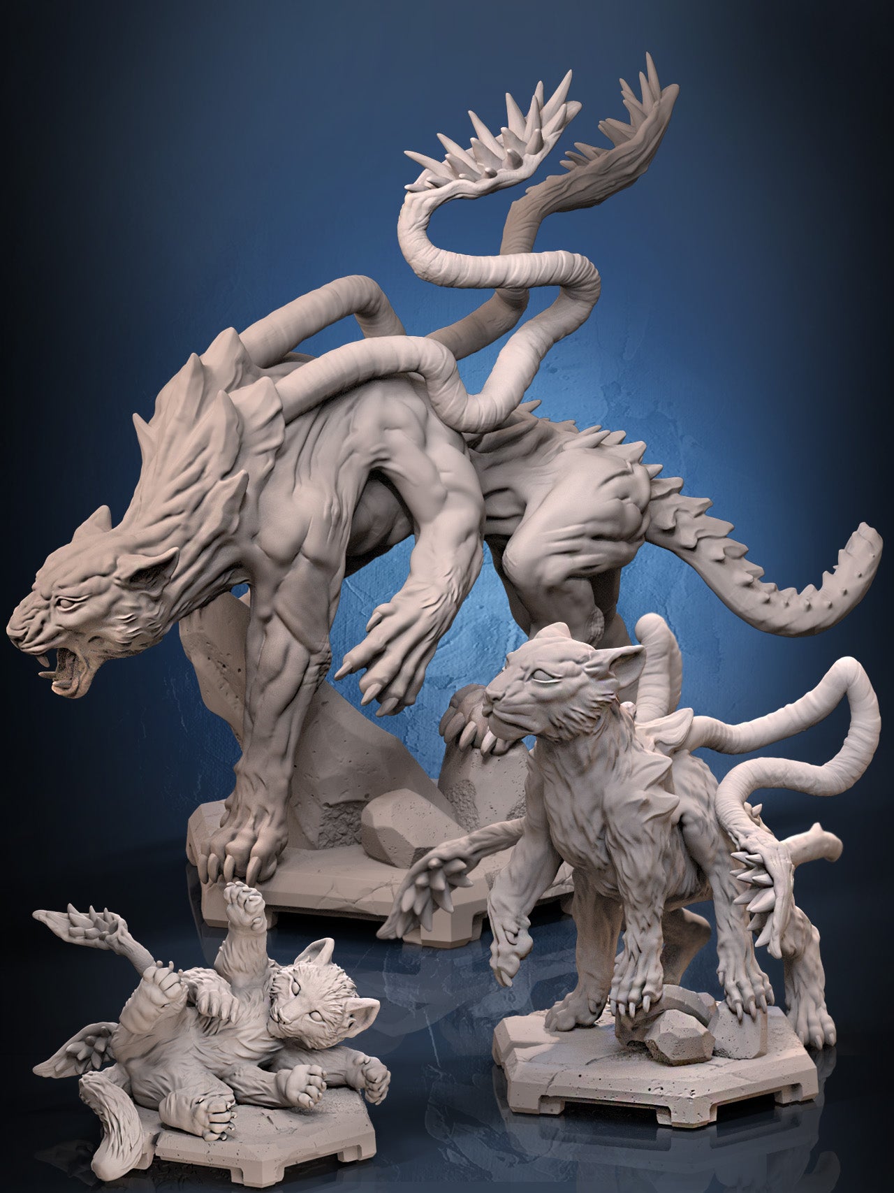 Displacer Family TTG Minis
