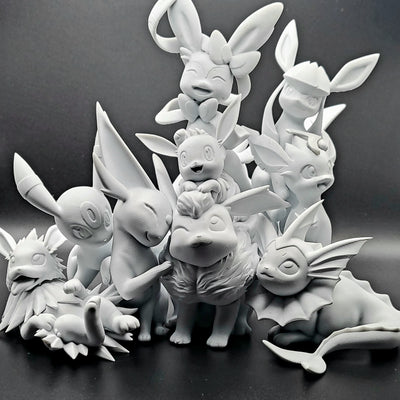 Evo's Group Photo Statue